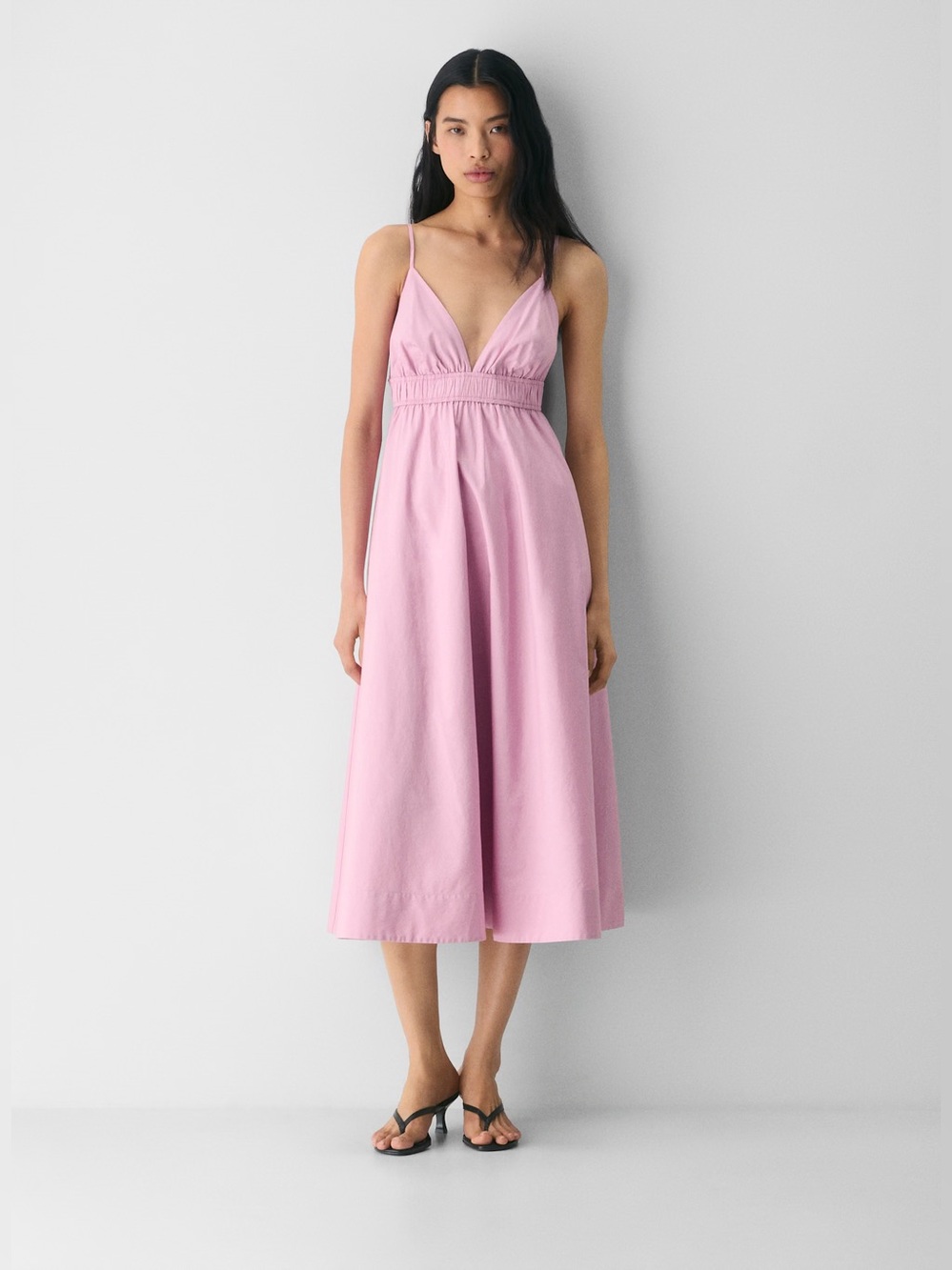 Aritzia Wilfred Encourage Poplin Dress - Picture 2 of 8